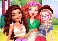 Princesses Summer Glamping Trip