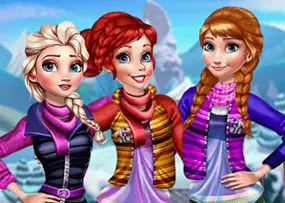 Princesses Visit Arendelle