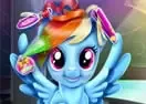 Jogar Rainbow Dash Real Haircuts - Salão de Beleza
