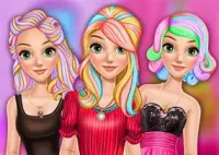 Jogar Rapunzel Dye Hair Design - Salão de Beleza