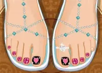 Jogar Rapunzel Pedicure Toes - Meninas