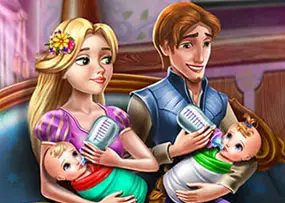 Rapunzel Twins Family Day