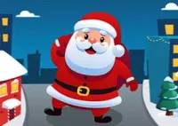 Jogar Santa Street Run - Papai Noel
