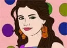 Jogar Selena Gomez Online Coloring - Infantis