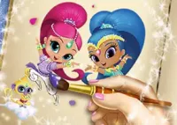 Shimmer and Shine Coloring Book