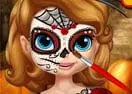 Sofia Halloween Face Art