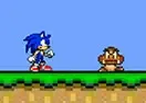 Jogar Sonic in Mario Crazy World - Clássicos