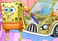 Spongebob Car Cleaning