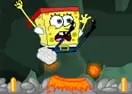 Jogar Spongebob Dangerous Cave - Pulo