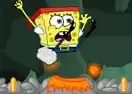 Jogar Spongebob Dangerous Cave - Agilidade