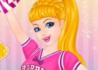 Jogar Super Barbie Cheerleading - Salão de Beleza