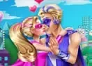 Jogar Super Barbie Kissing - Agilidade