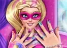 Jogar Super Barbie Power Nails - Manicure