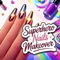 Superhero Nails Makeover