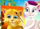 Talking Angela Painting Talking Ginger