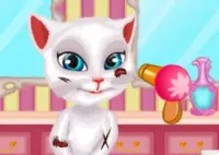Jogar Talking Angela Shaving