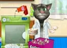 Talking Tom Washing Dishes
