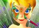 Tinkerbell Spring Face Painting