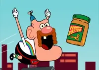 Jogar Uncle Grandpa Peanut Butter Flutter - Desenhos Animados