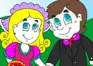 Wedding Couple Coloring