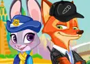 Zootopia Nick and Judy Dressup